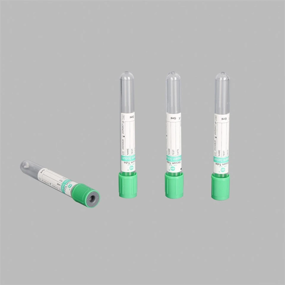 Disposable Vacuum Blood Collection Tube Plain Tubes