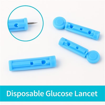 Lancet de glucosa d’un sol ús