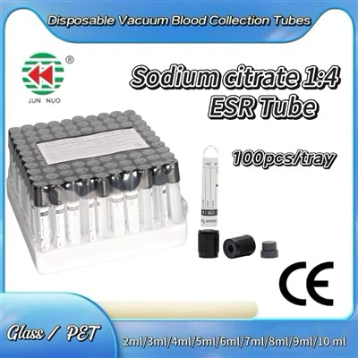 Tub ESR Citrat de sodi 1: 4 Tub de recollida de mostres de sang al buit